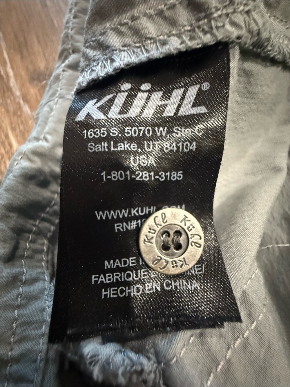 Kuhl Olive Green Women's 8 Hiking Shorts - Picture 14 of 15